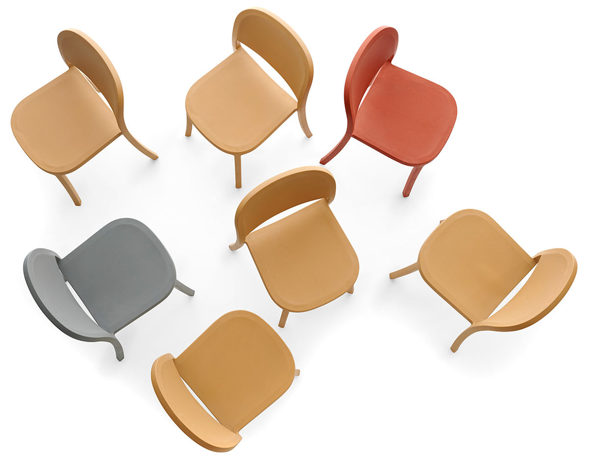 1 inch reclaimed stacking chair