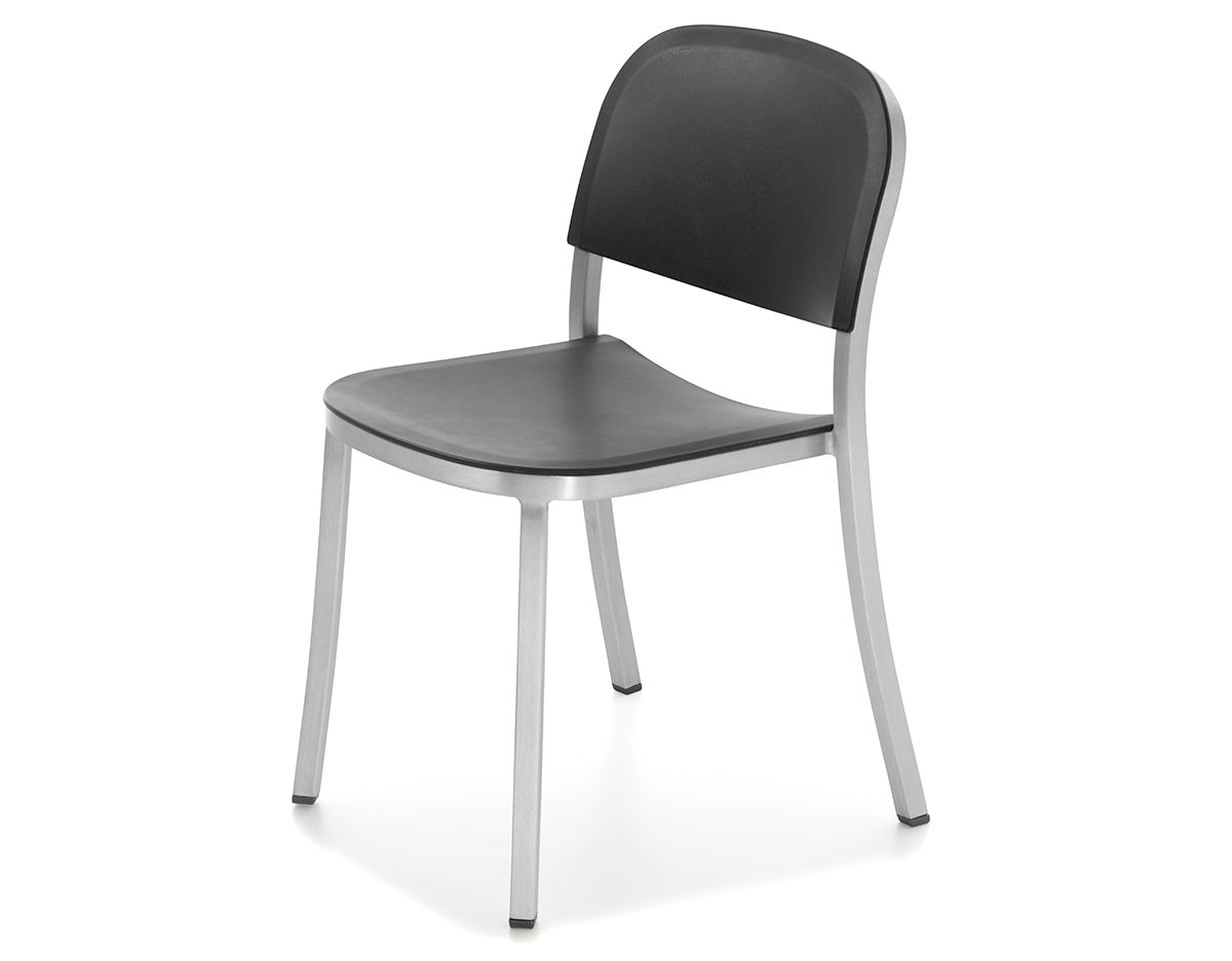 emeco 1 inch stacking chair