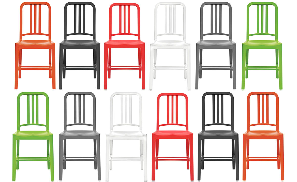 emeco 111 navy chair