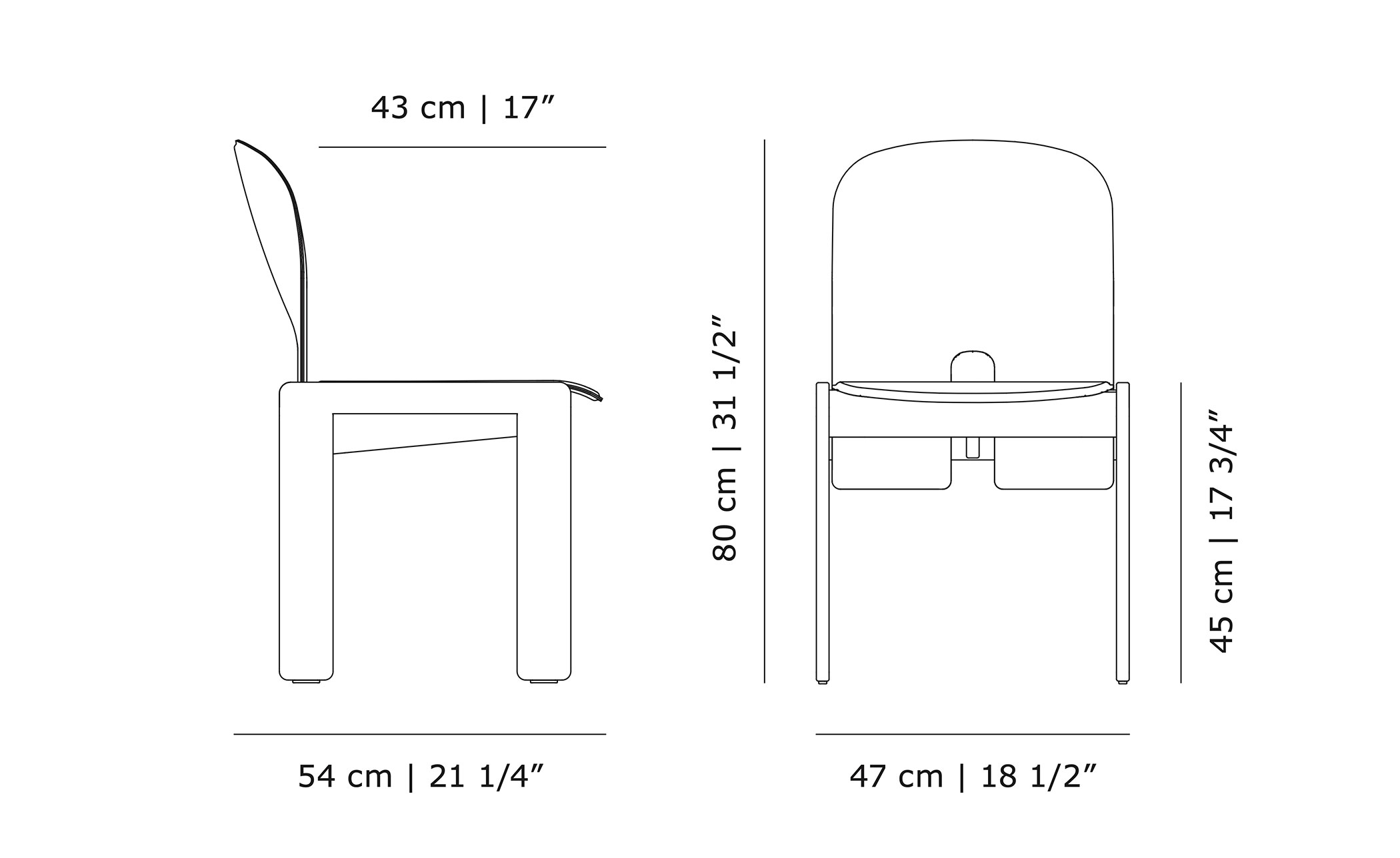 Scarpa 121 Dining Chair