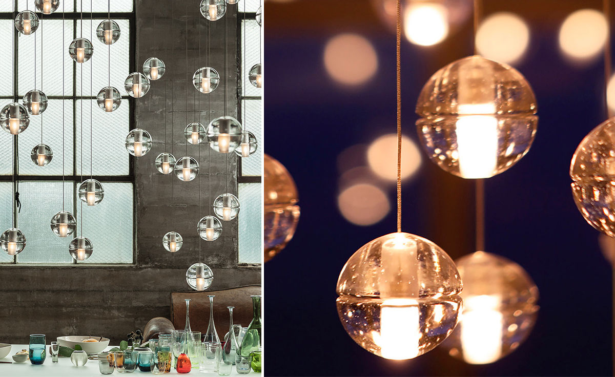 bocci 14.5 five pendant chandelier
