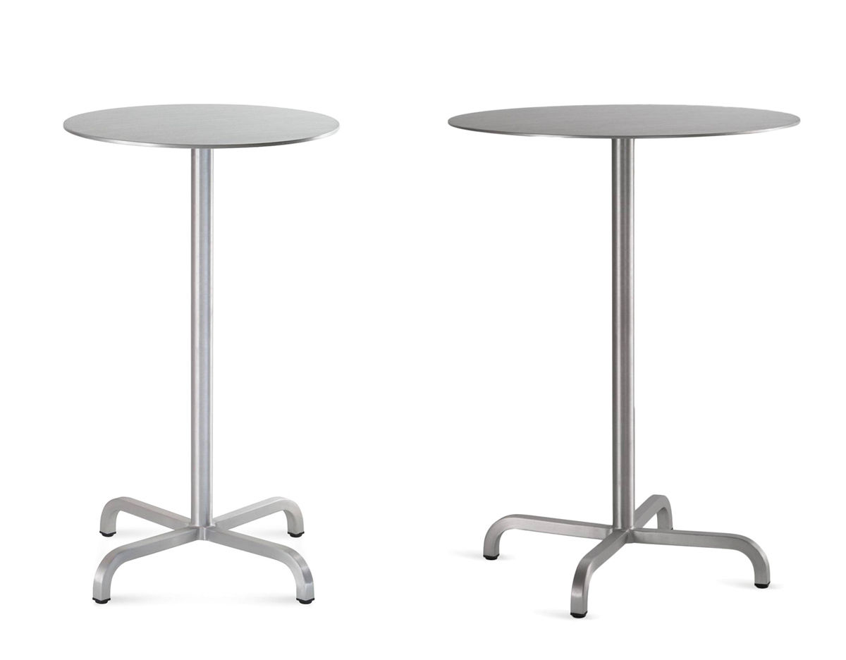 emeco 20-06 round bar height table