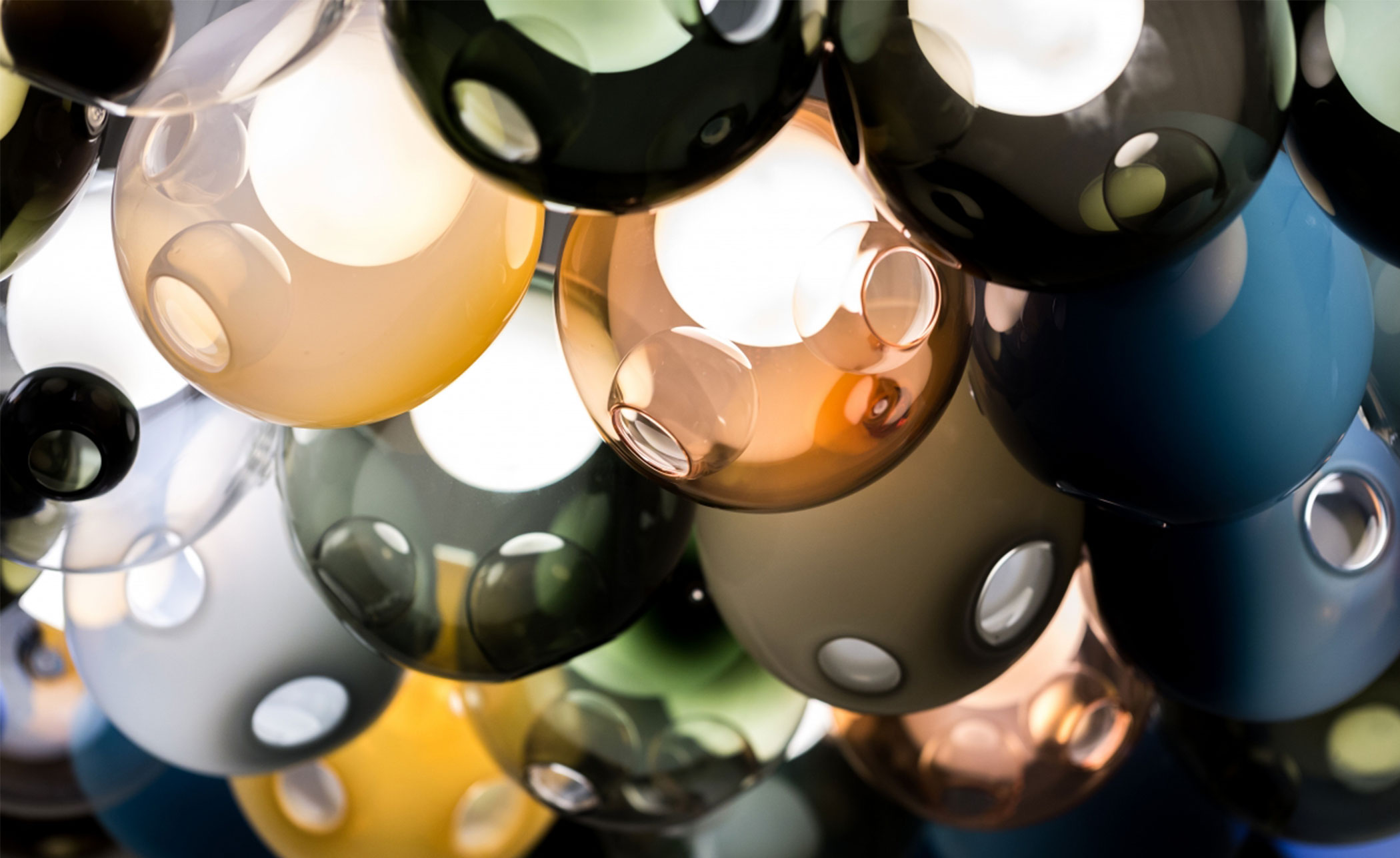bocci 28.3 random three pendant chandelier