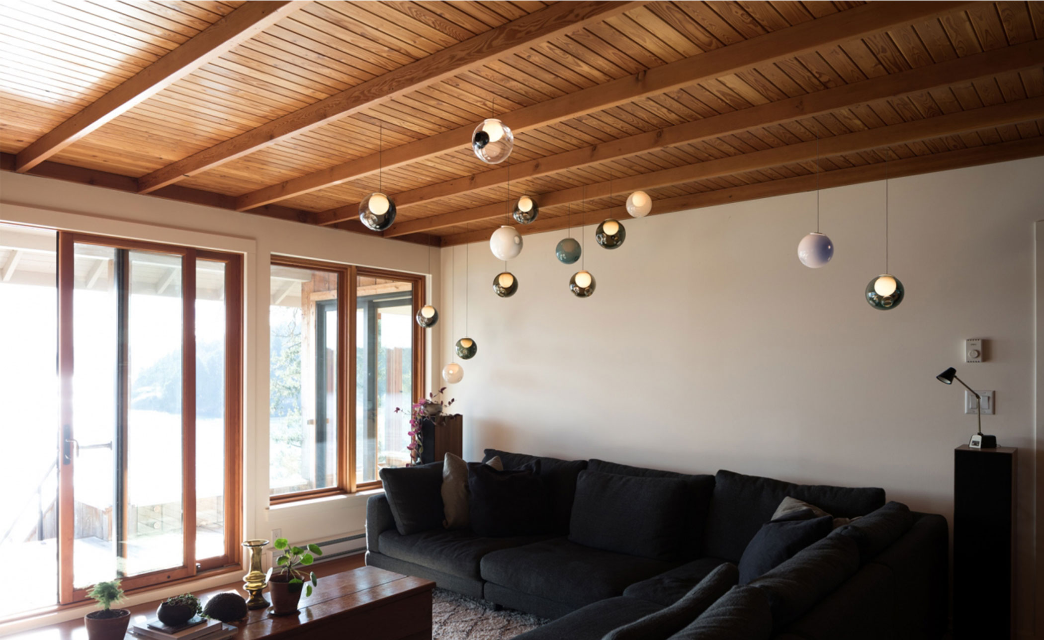 bocci 28.3 random three pendant chandelier