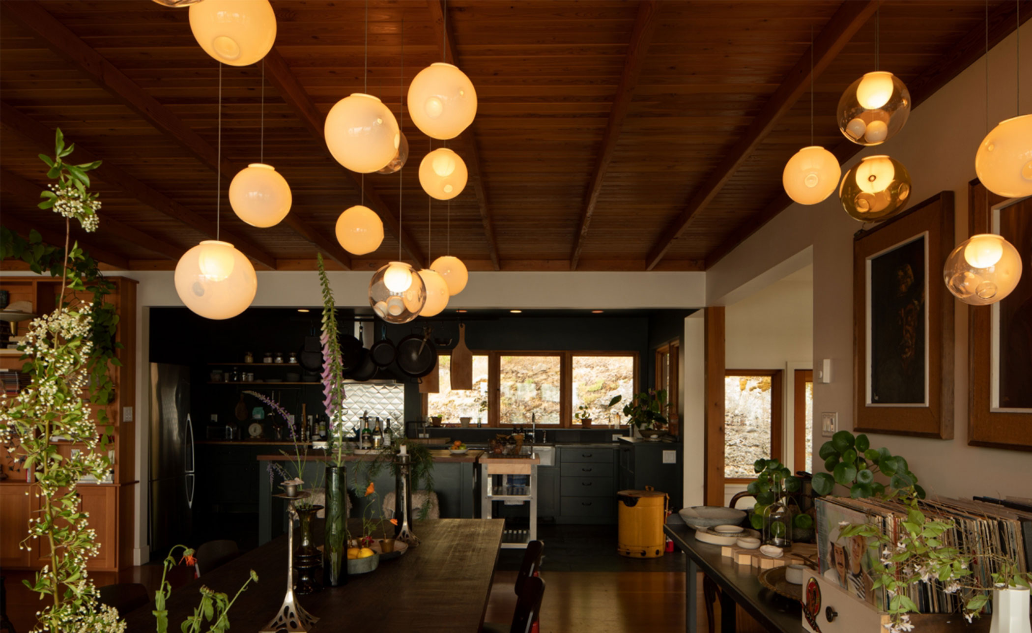 bocci 28.5 random five pendant chandelier