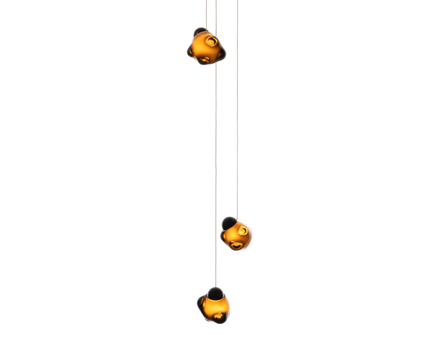 Bocci 57.3 Random Three Pendant Chandelier