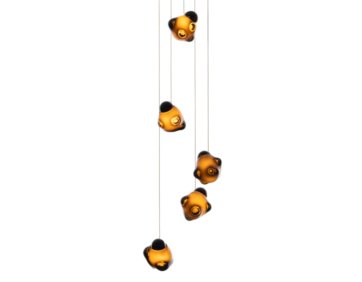 Bocci 57.5 Random Five Pendant Chandelier