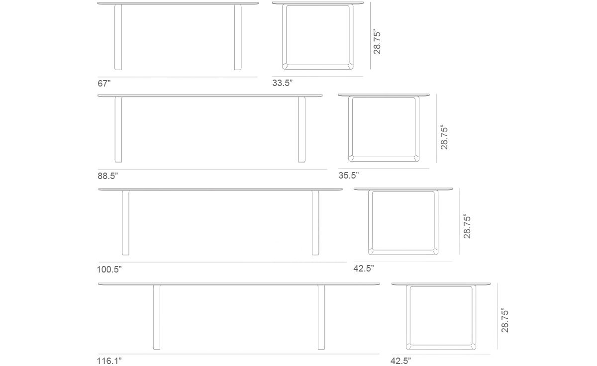 70/70 table