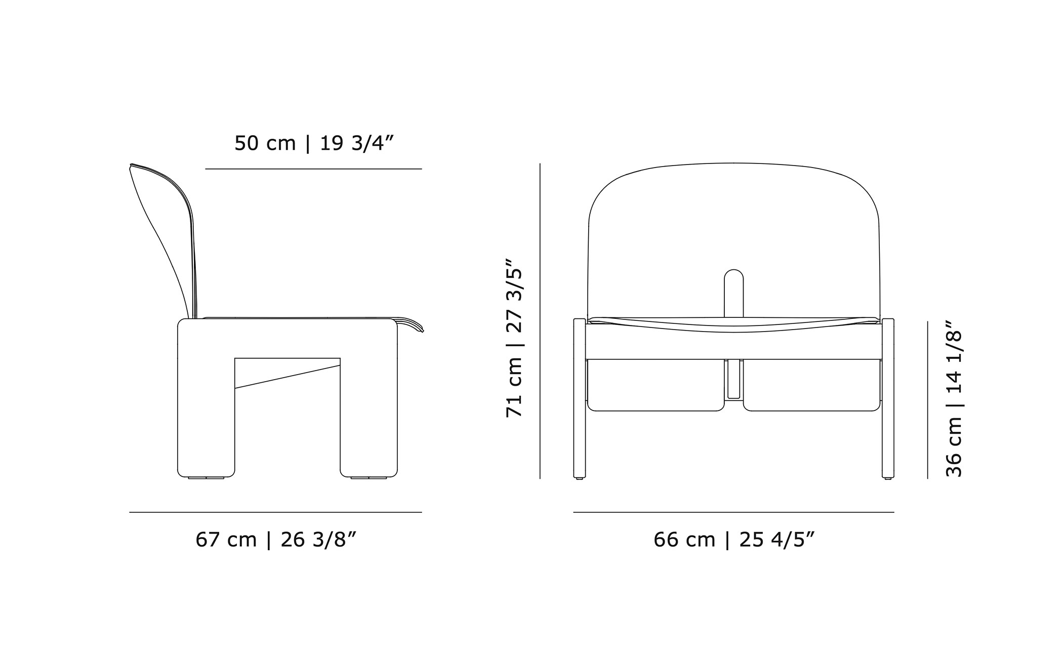 Scarpa 925 Lounge Chair