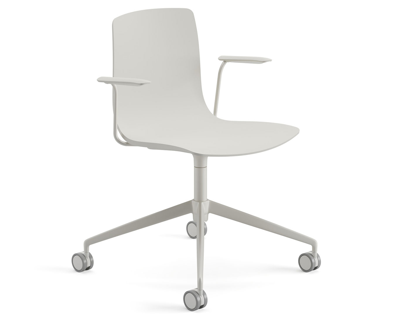 aava polypropylene chair with trestle base
