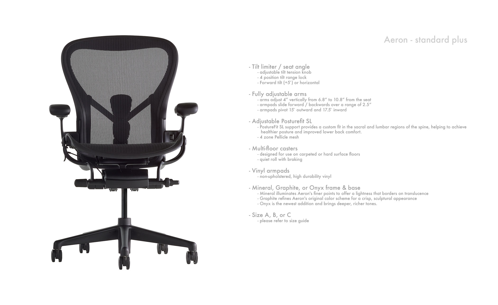 aeron® chair by Herman Miller