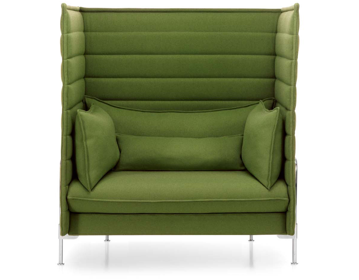 alcove highback love seat