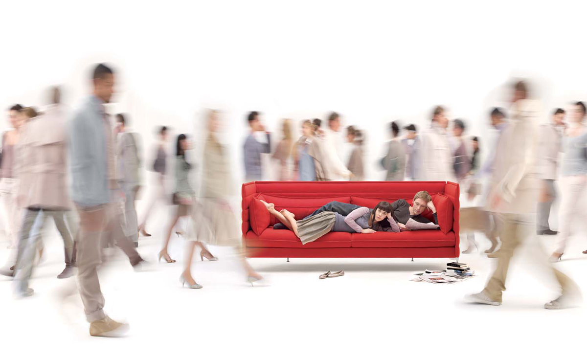 alcove three seat sofa