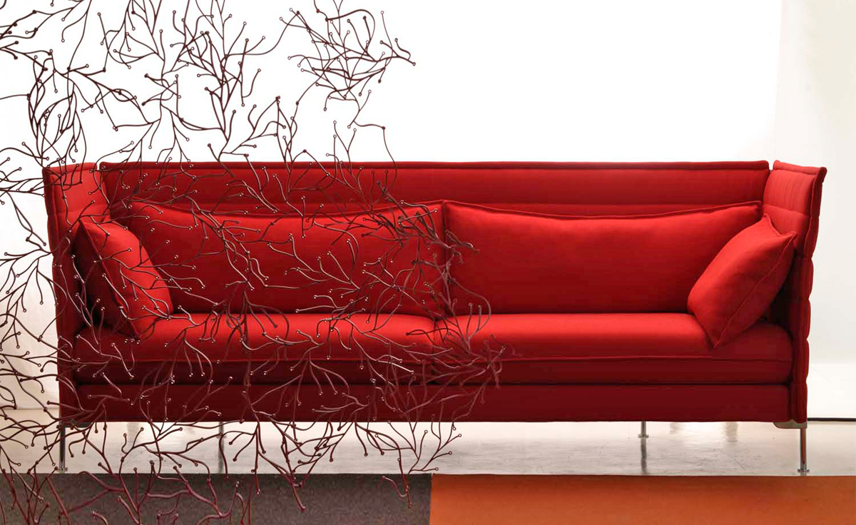 alcove three seat sofa