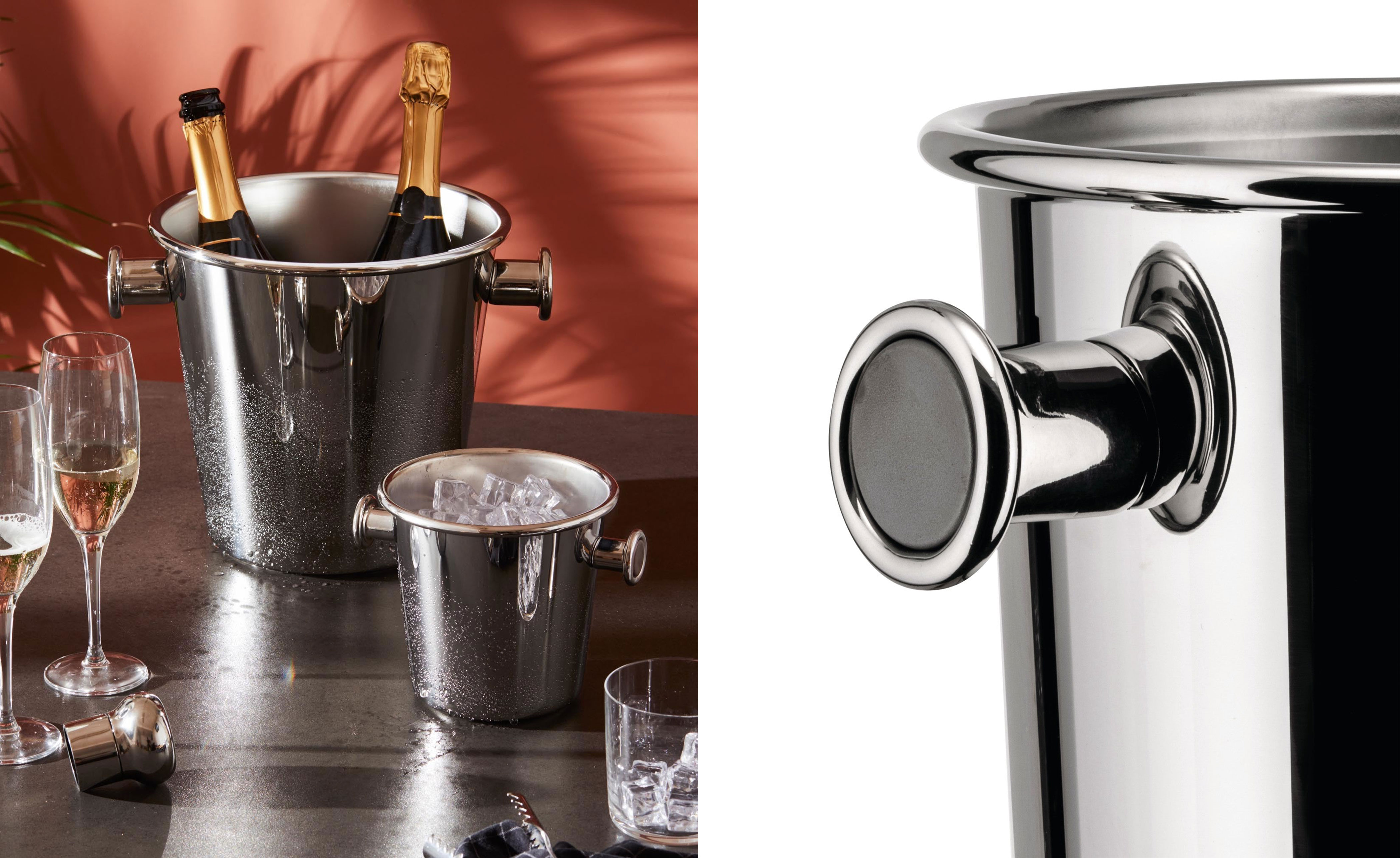 alessi sottsass ice bucket wine cooler