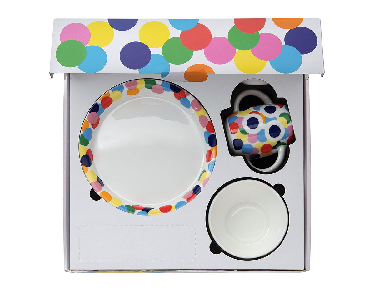 alessini proust children's tableware set