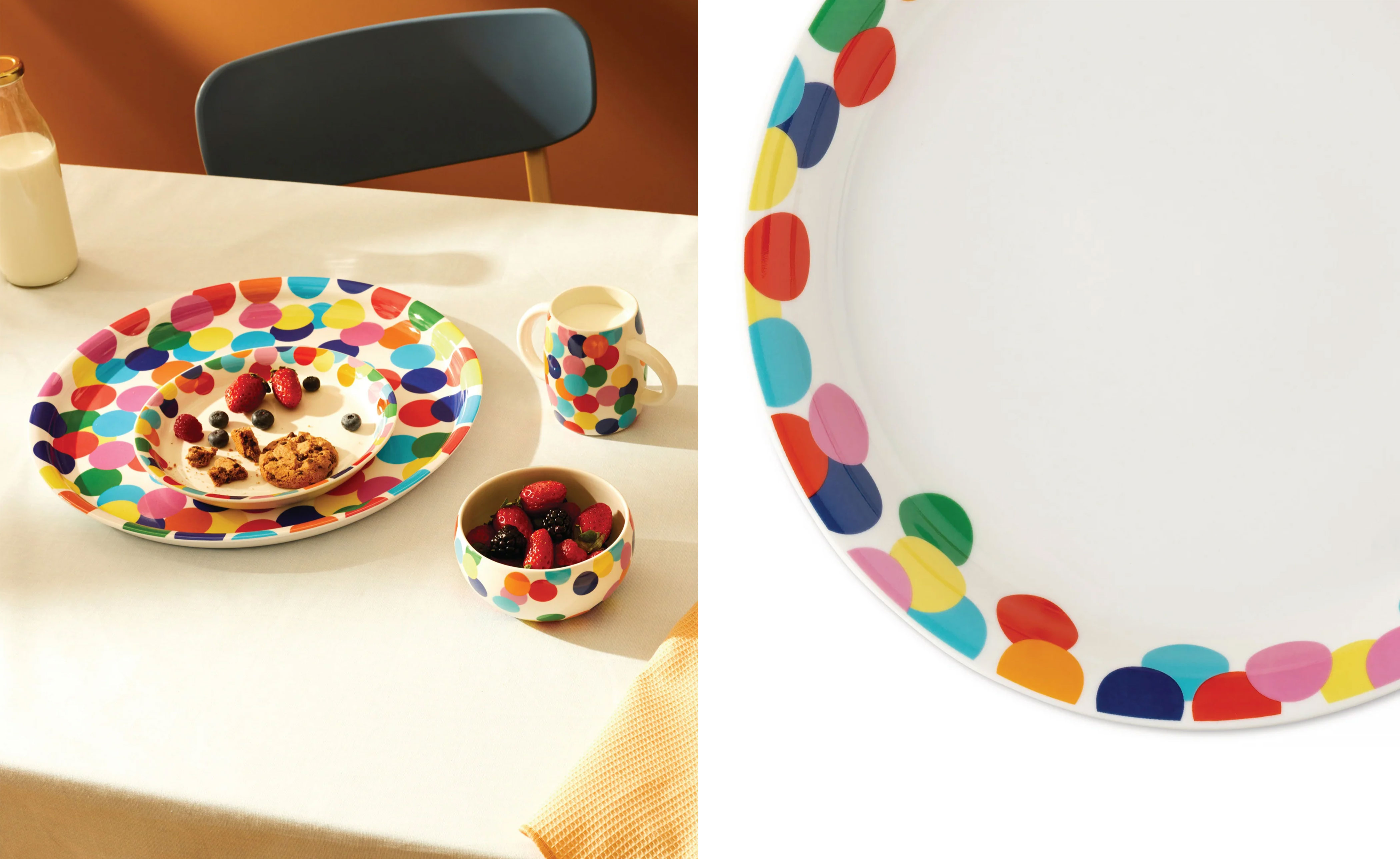 alessini proust children's tableware set
