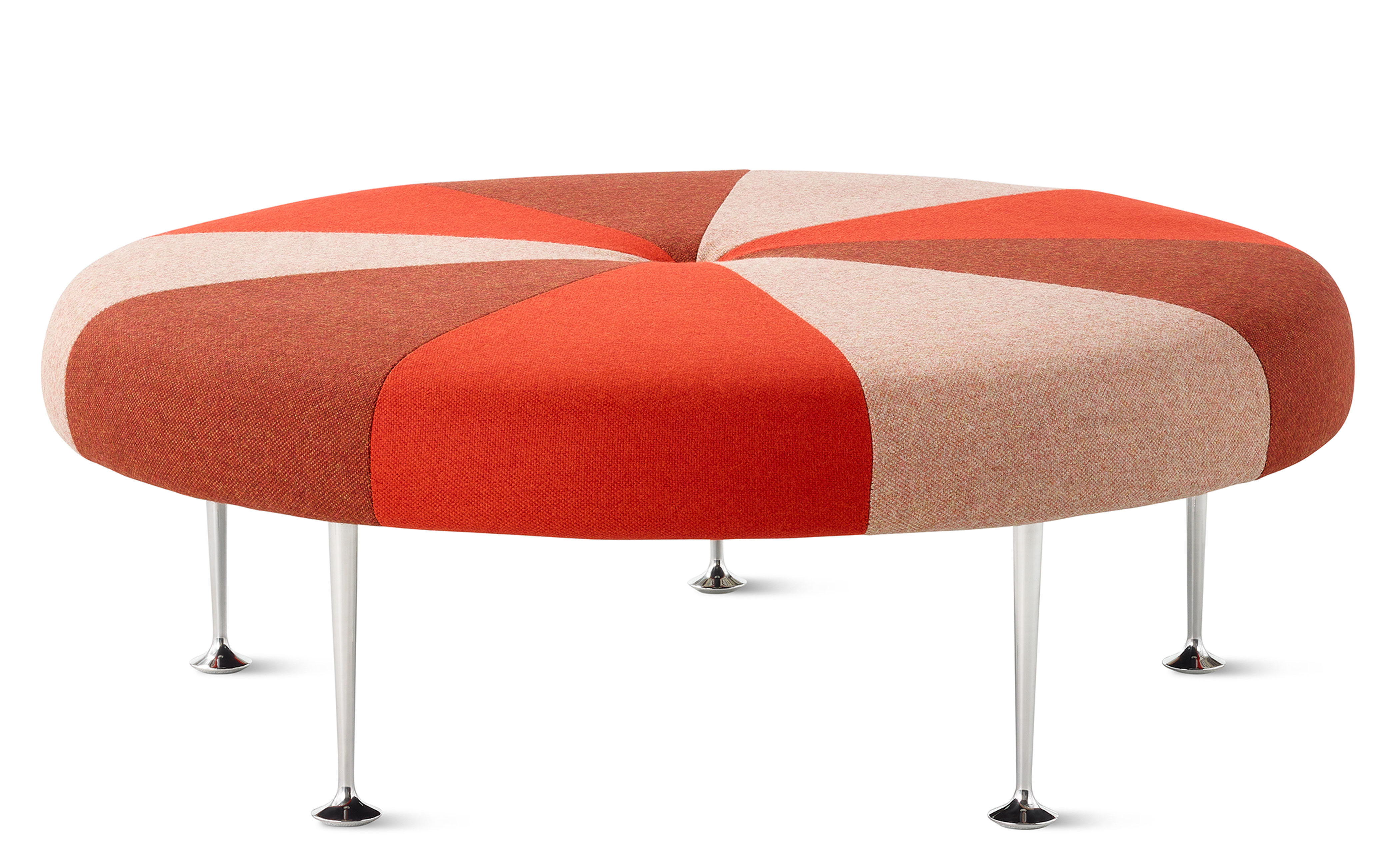 alexander girard color wheel ottoman