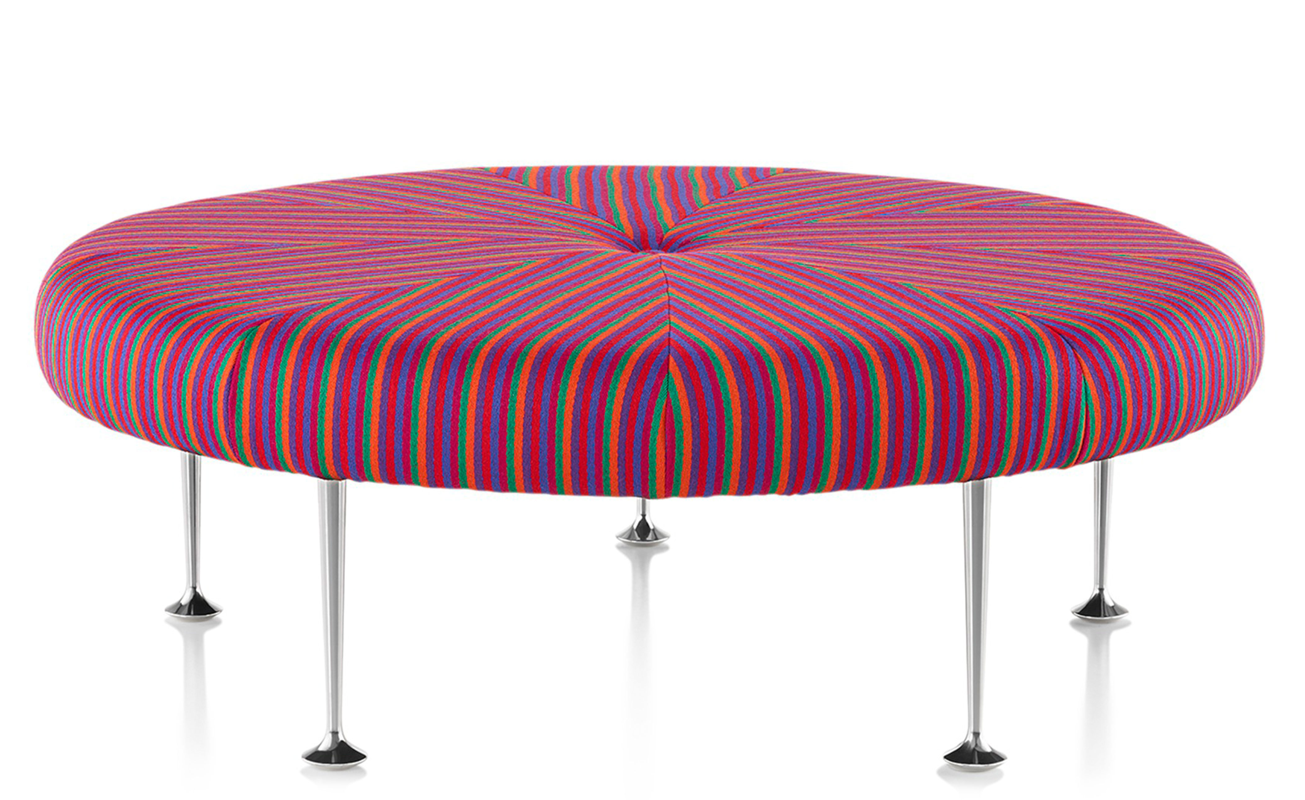 alexander girard color wheel ottoman