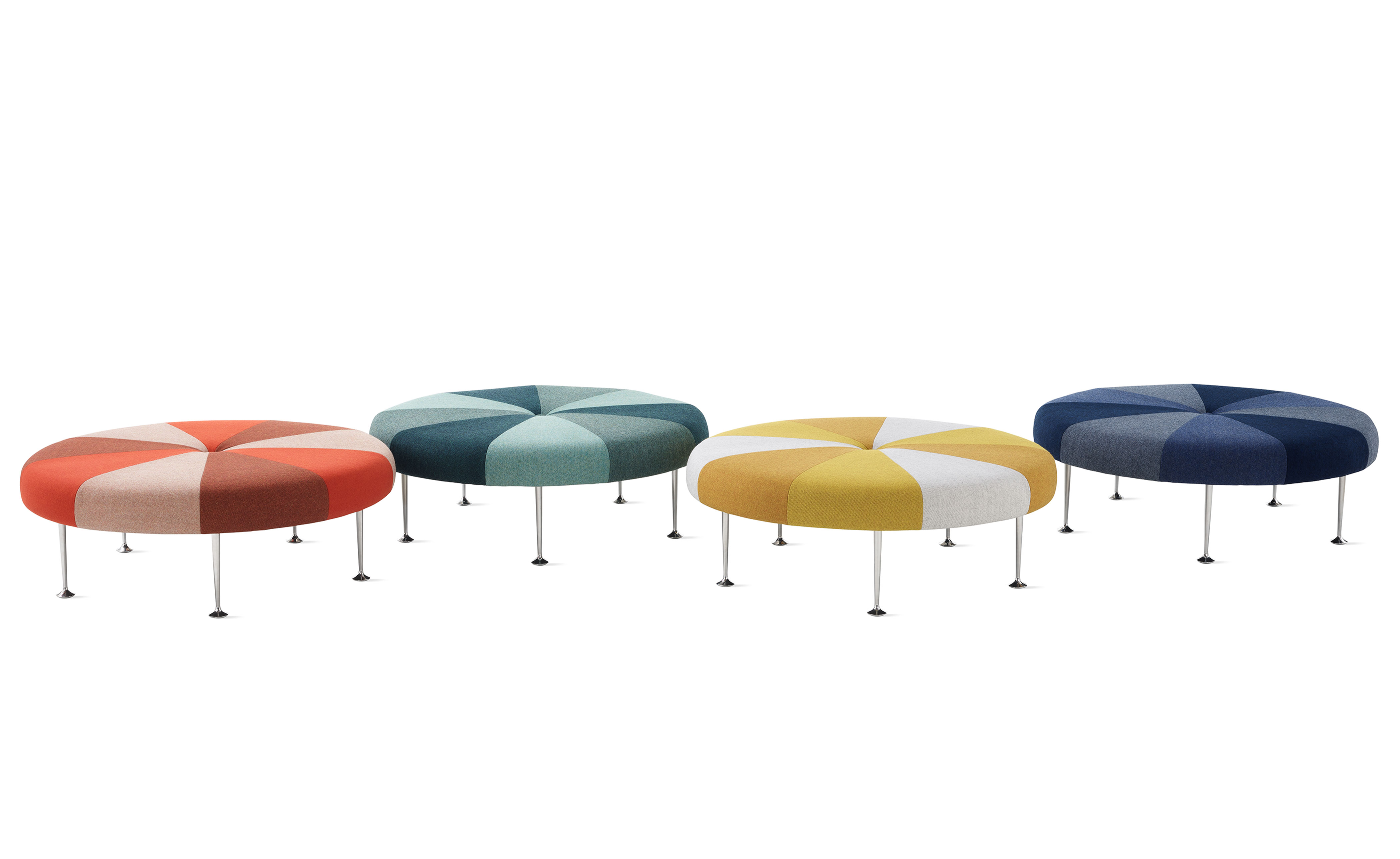 alexander girard color wheel ottoman