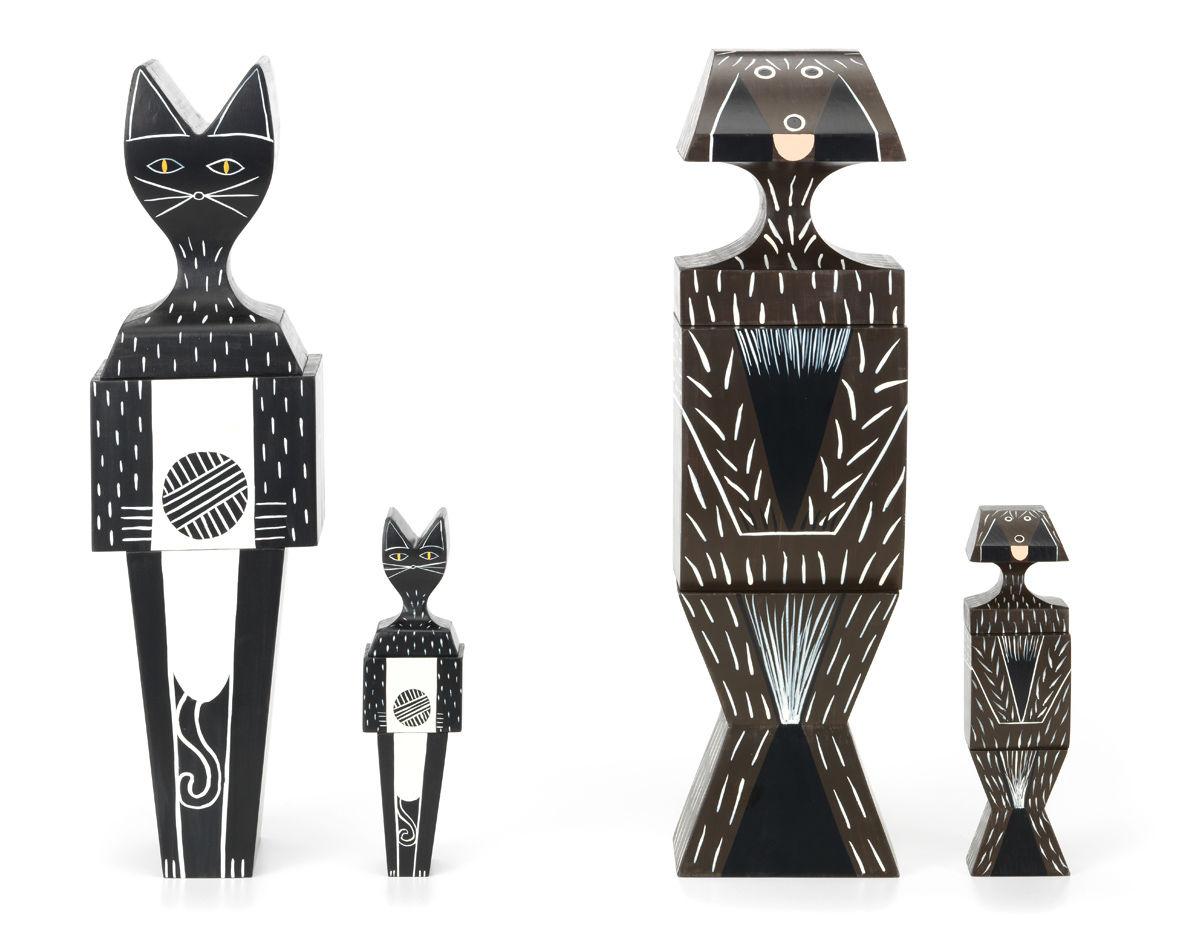 alexander girard dog wooden dolls