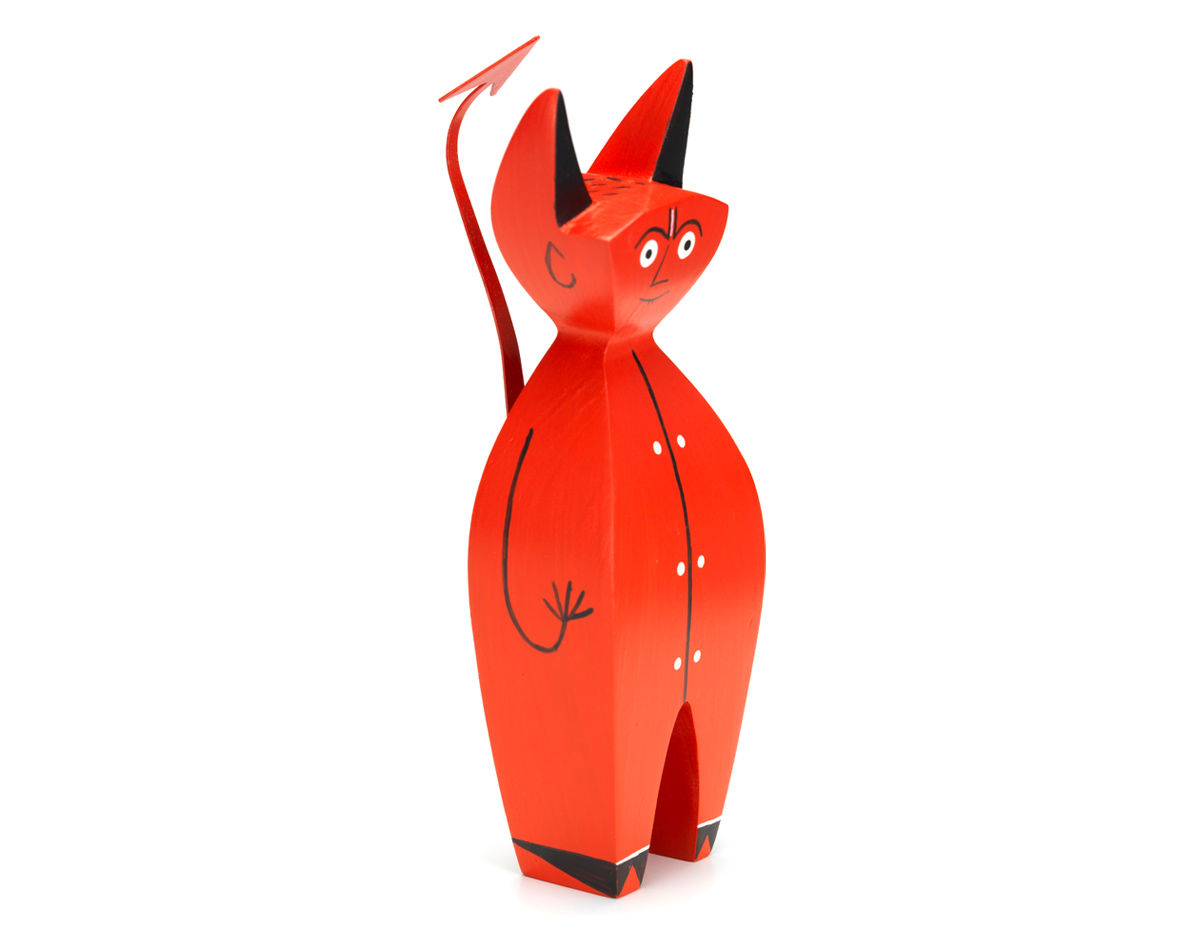 alexander girard little devil wooden doll