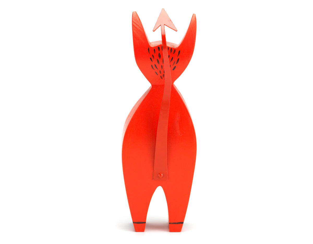 alexander girard little devil wooden doll