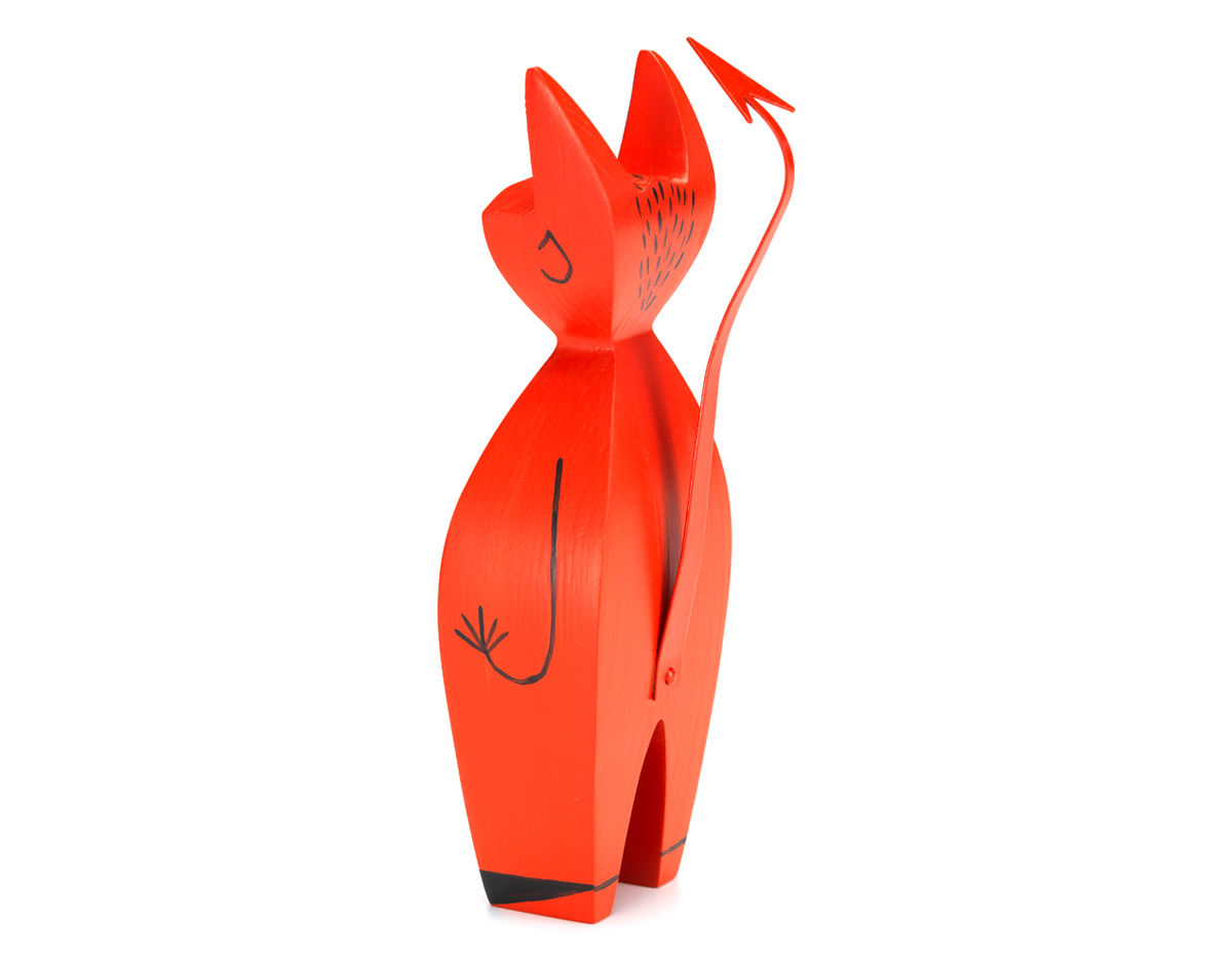 alexander girard little devil wooden doll