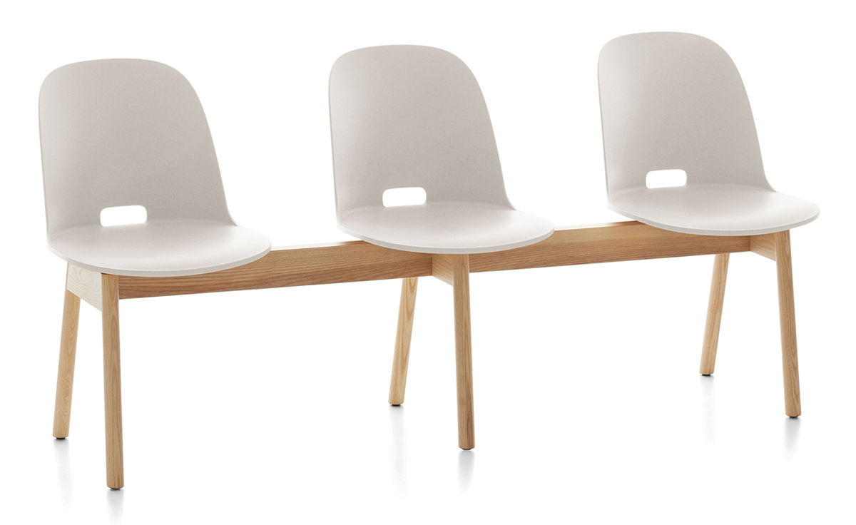 alfi high back 3 seat bench