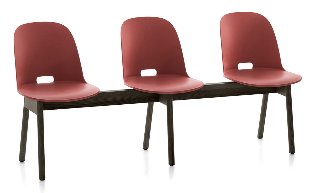 alfi high back 3 seat bench