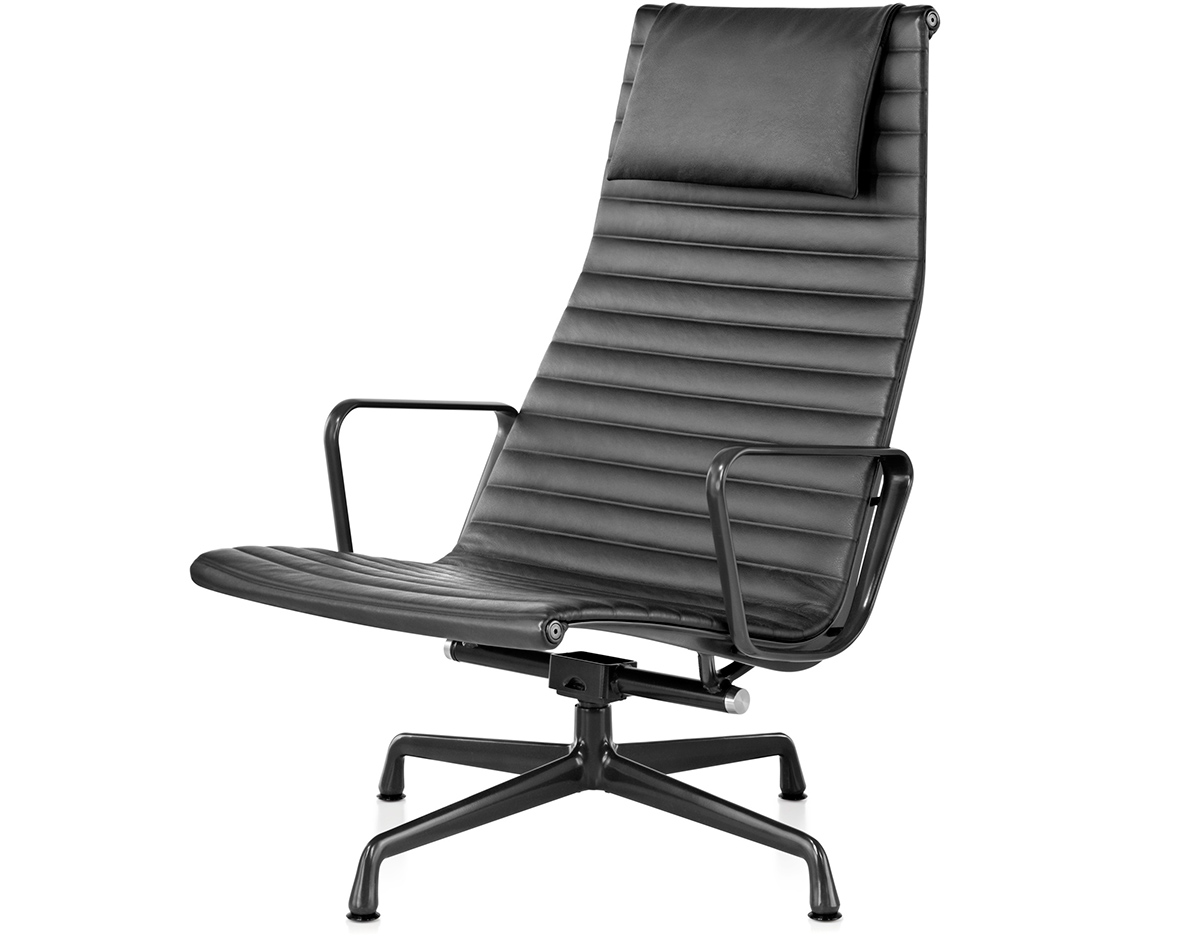 eames&reg; aluminum group lounge chair