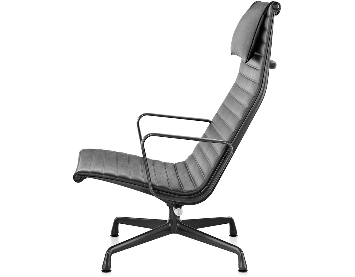 eames&reg; aluminum group lounge chair