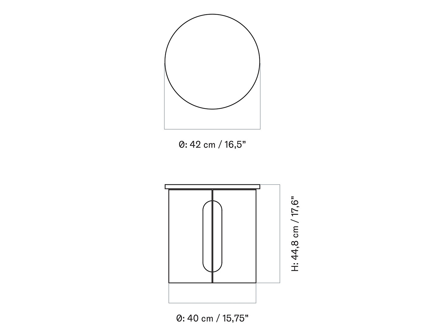 Androgyne Side Table