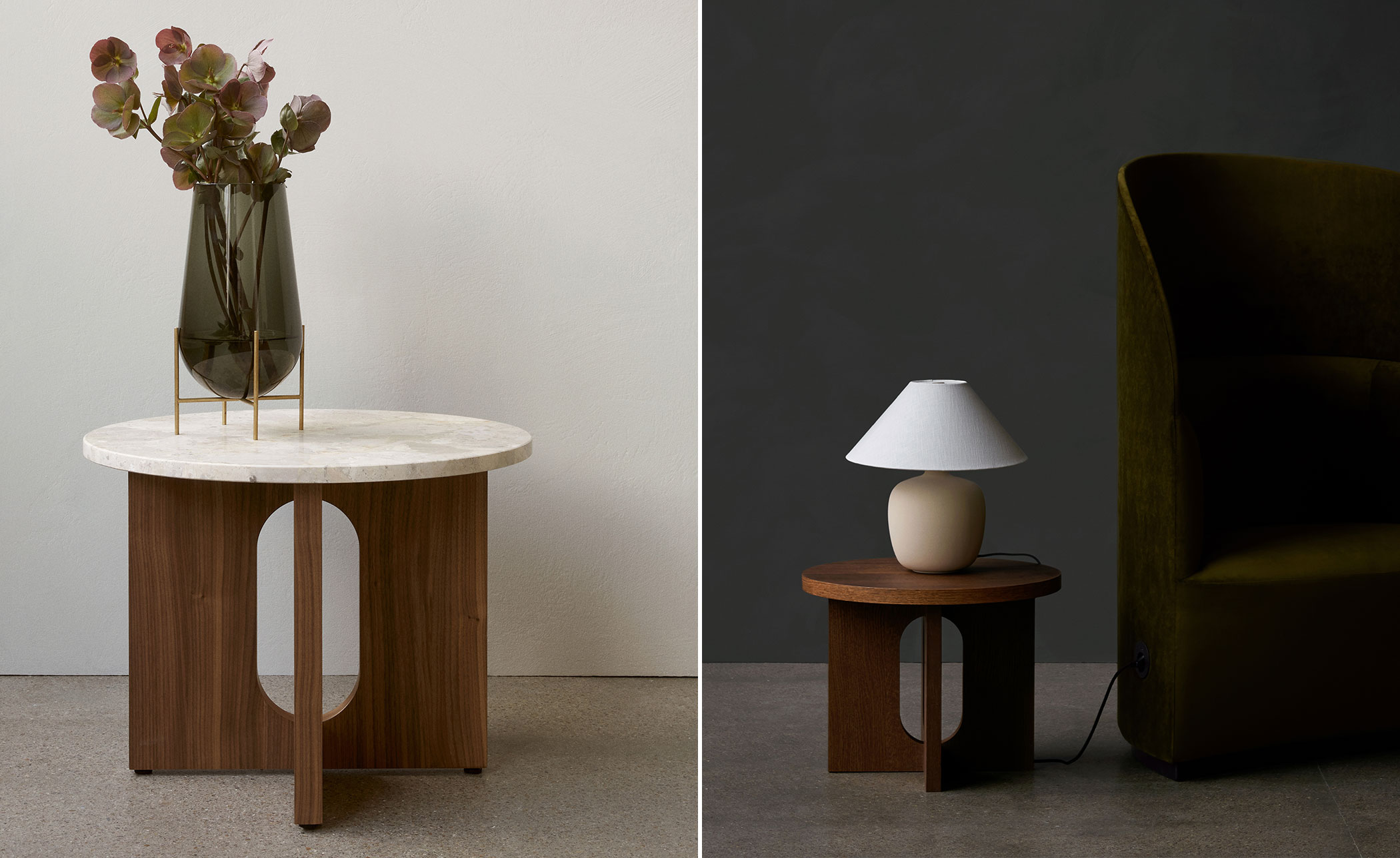 Androgyne Wood Side Table