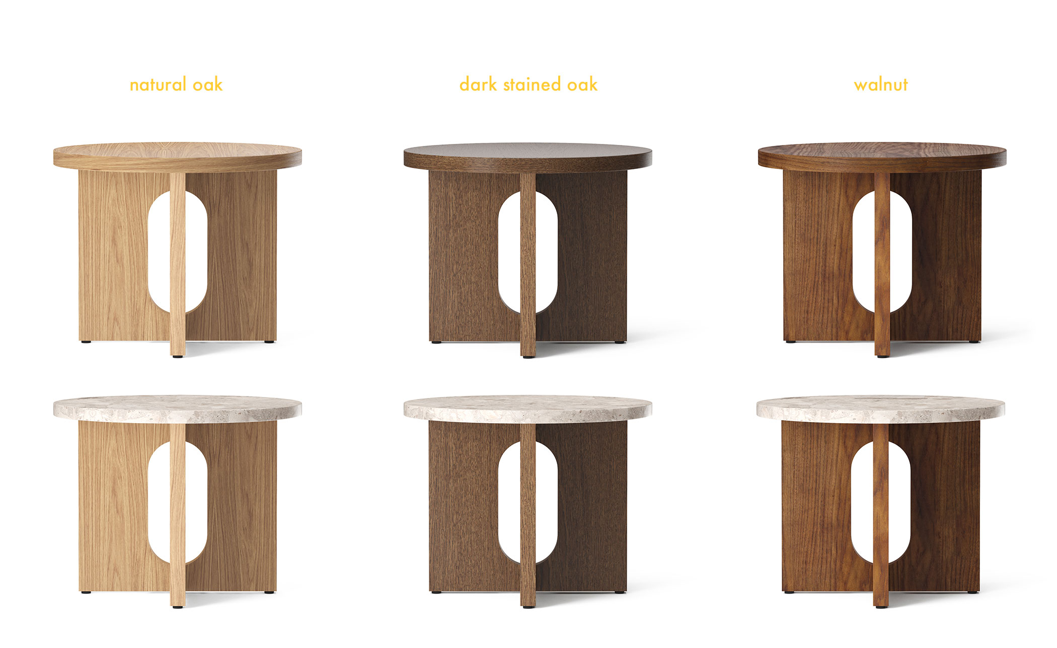 Androgyne Wood Side Table