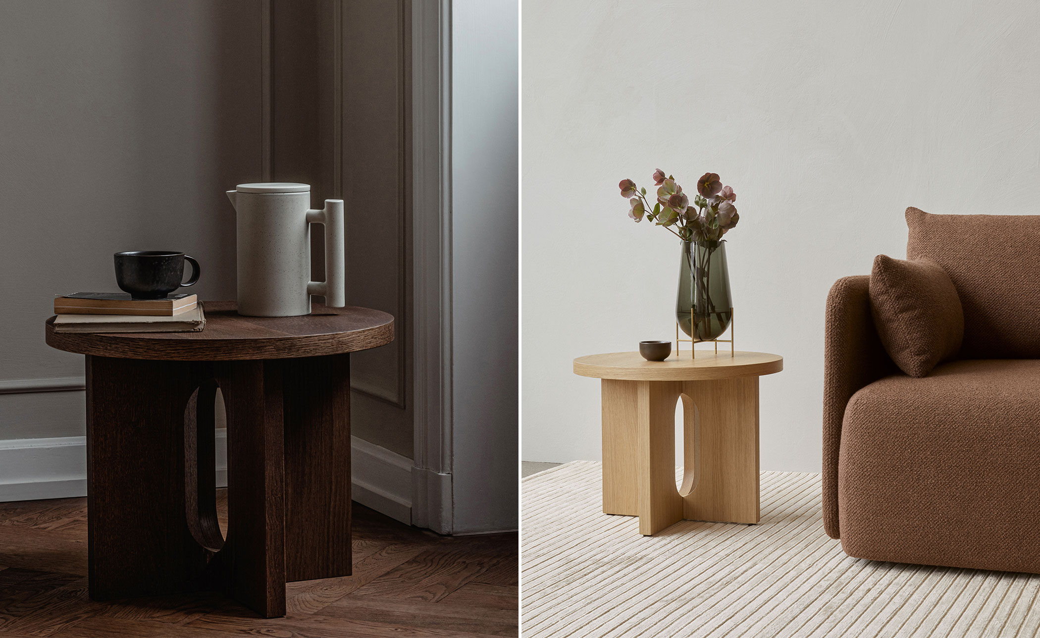Androgyne Wood Side Table