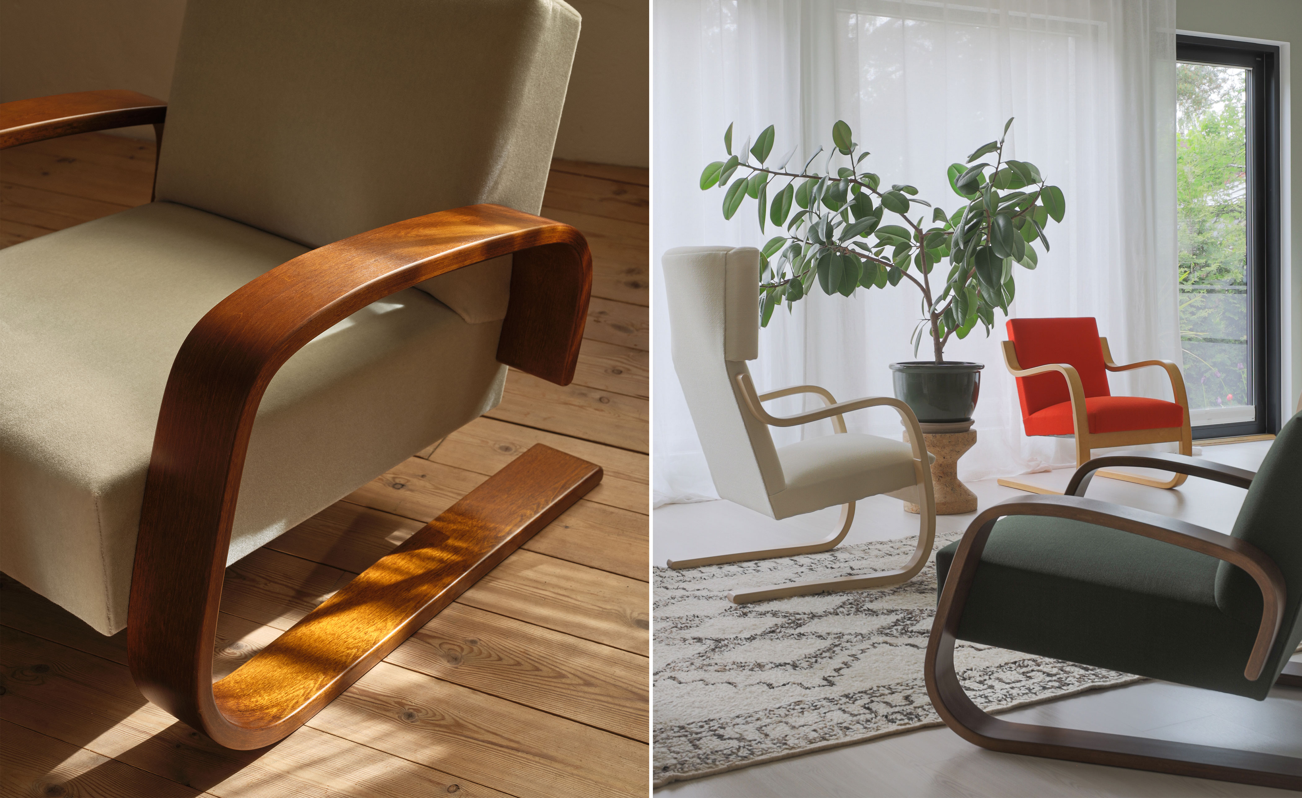 alvar aalto armchair 400 tank chair