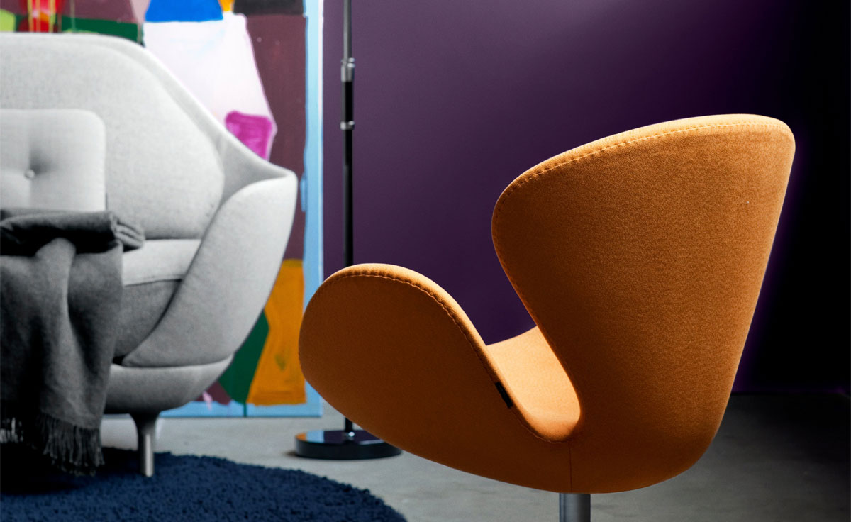 arne jacobsen swan chair
