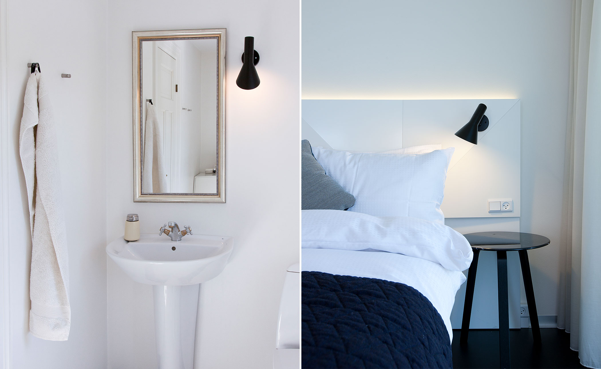 arne jacobsen wall lamp