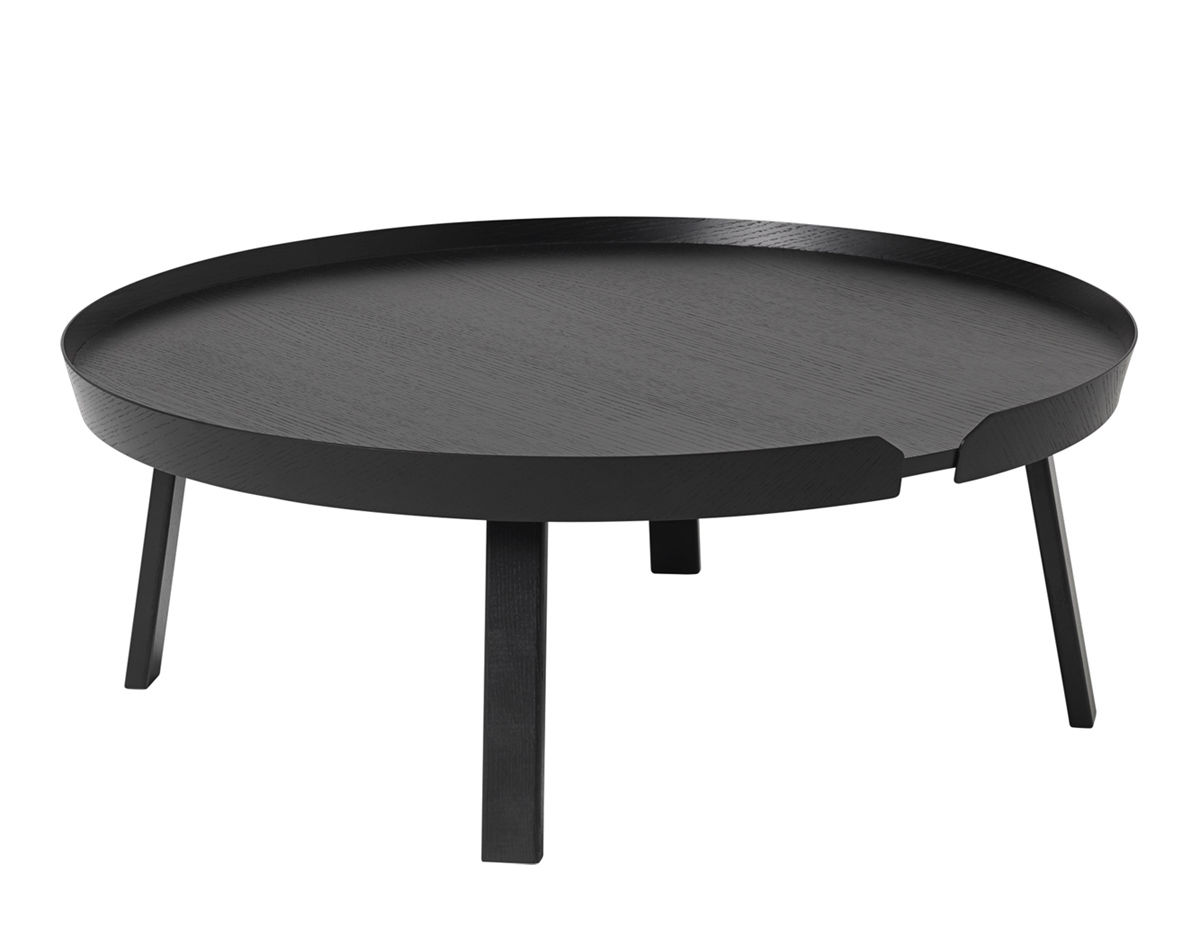 around coffee table