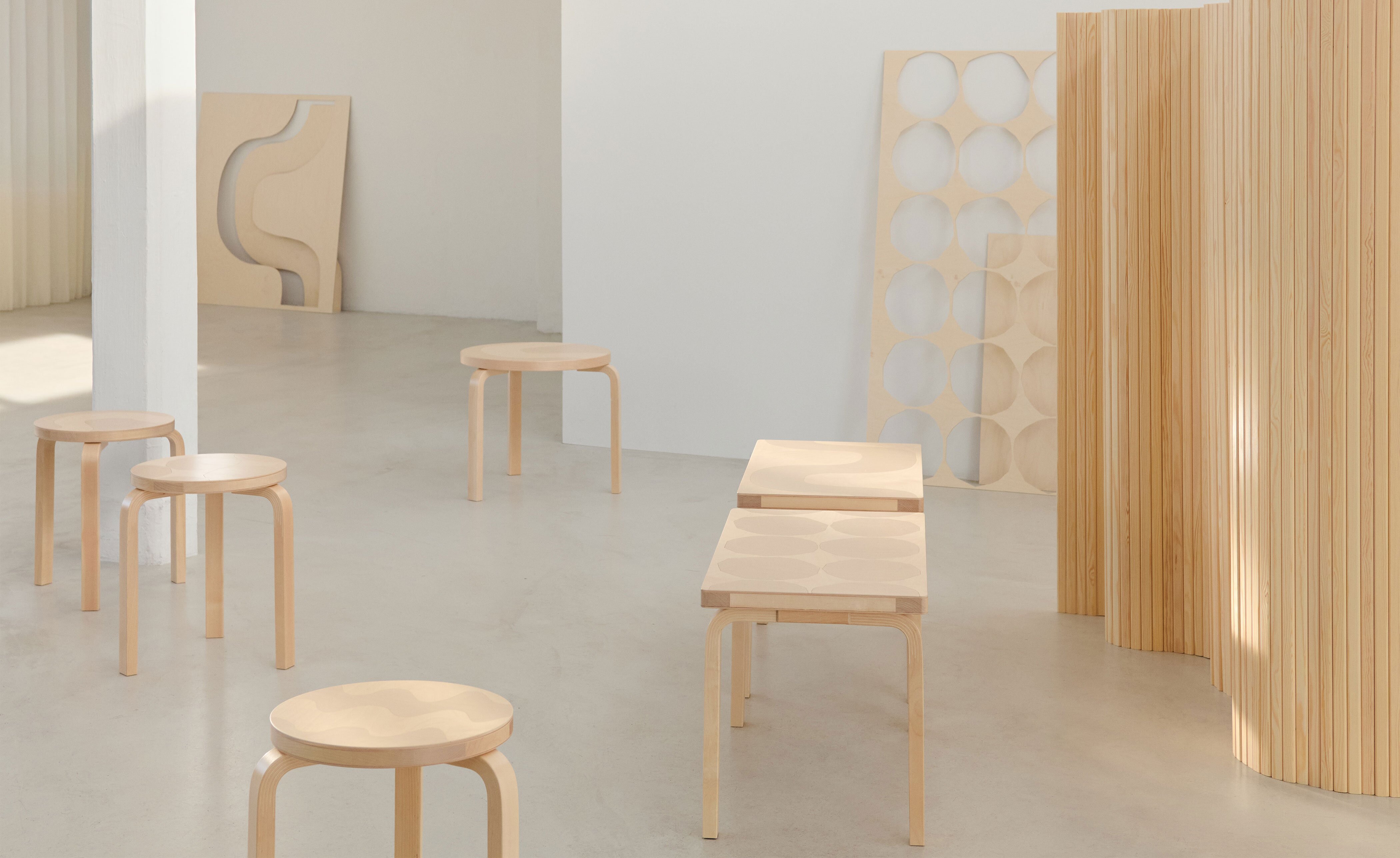 Artek + Marimekko Bench 153B