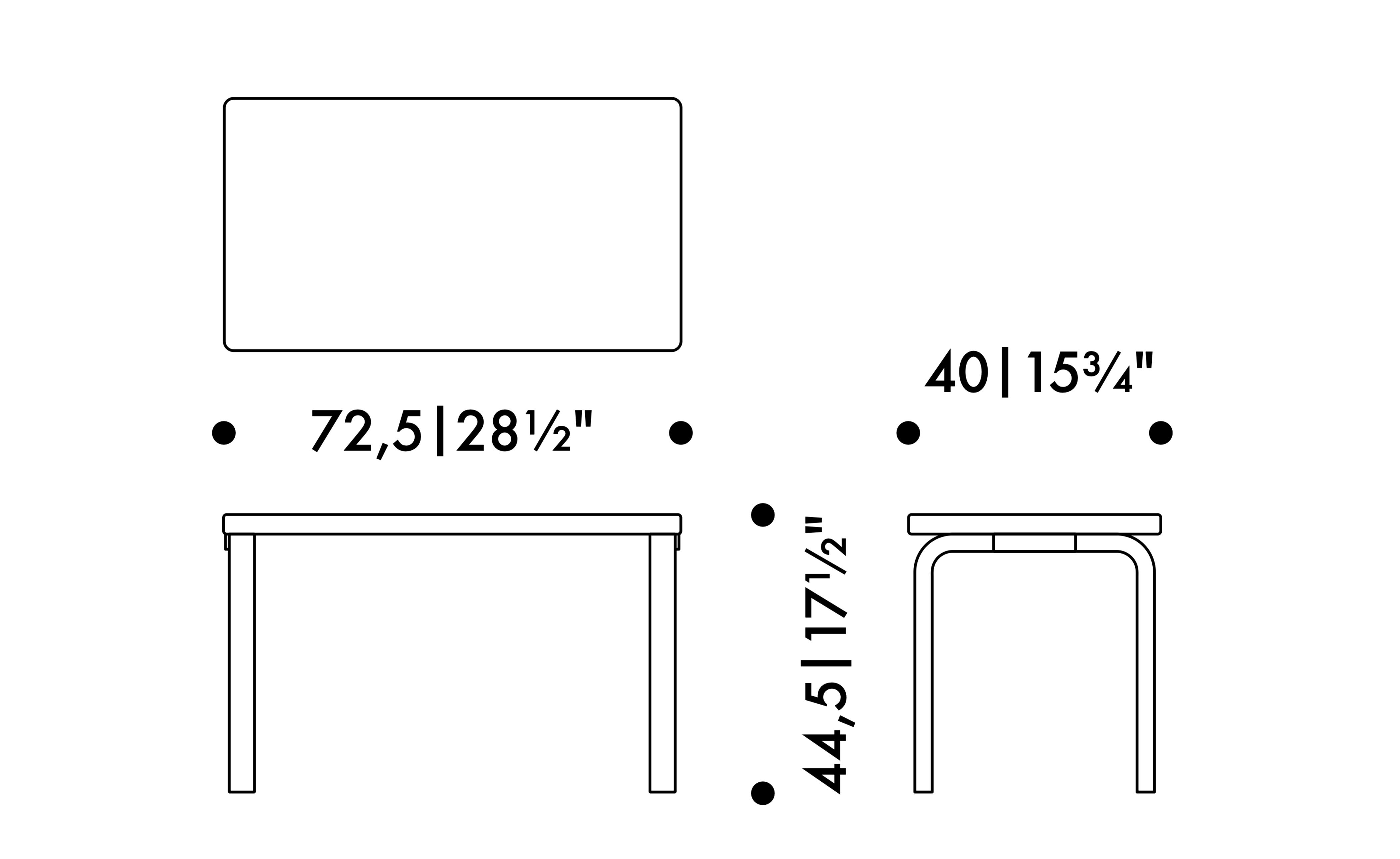 Artek + Marimekko Bench 153B