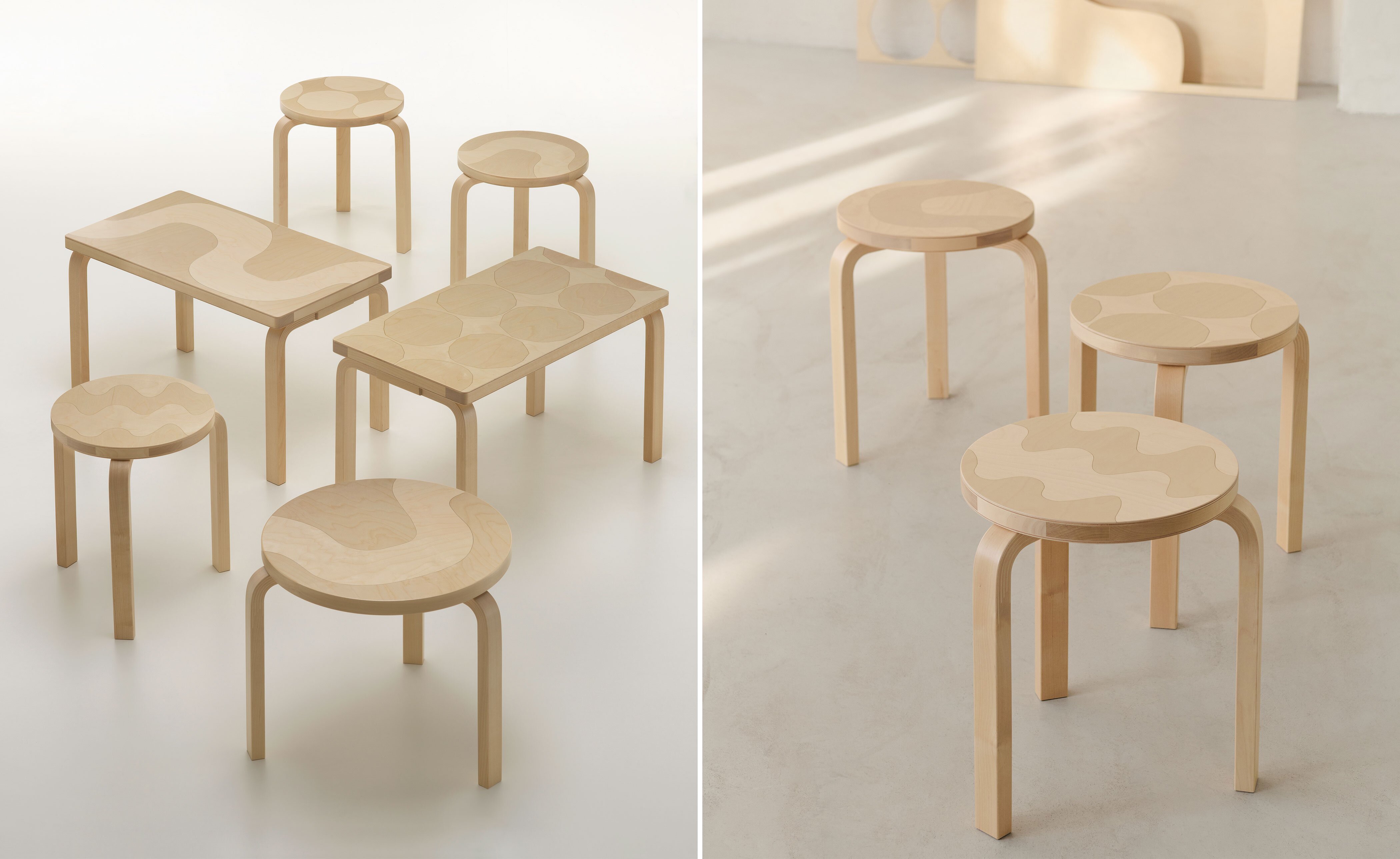 Artek + Marimekko Stool 60