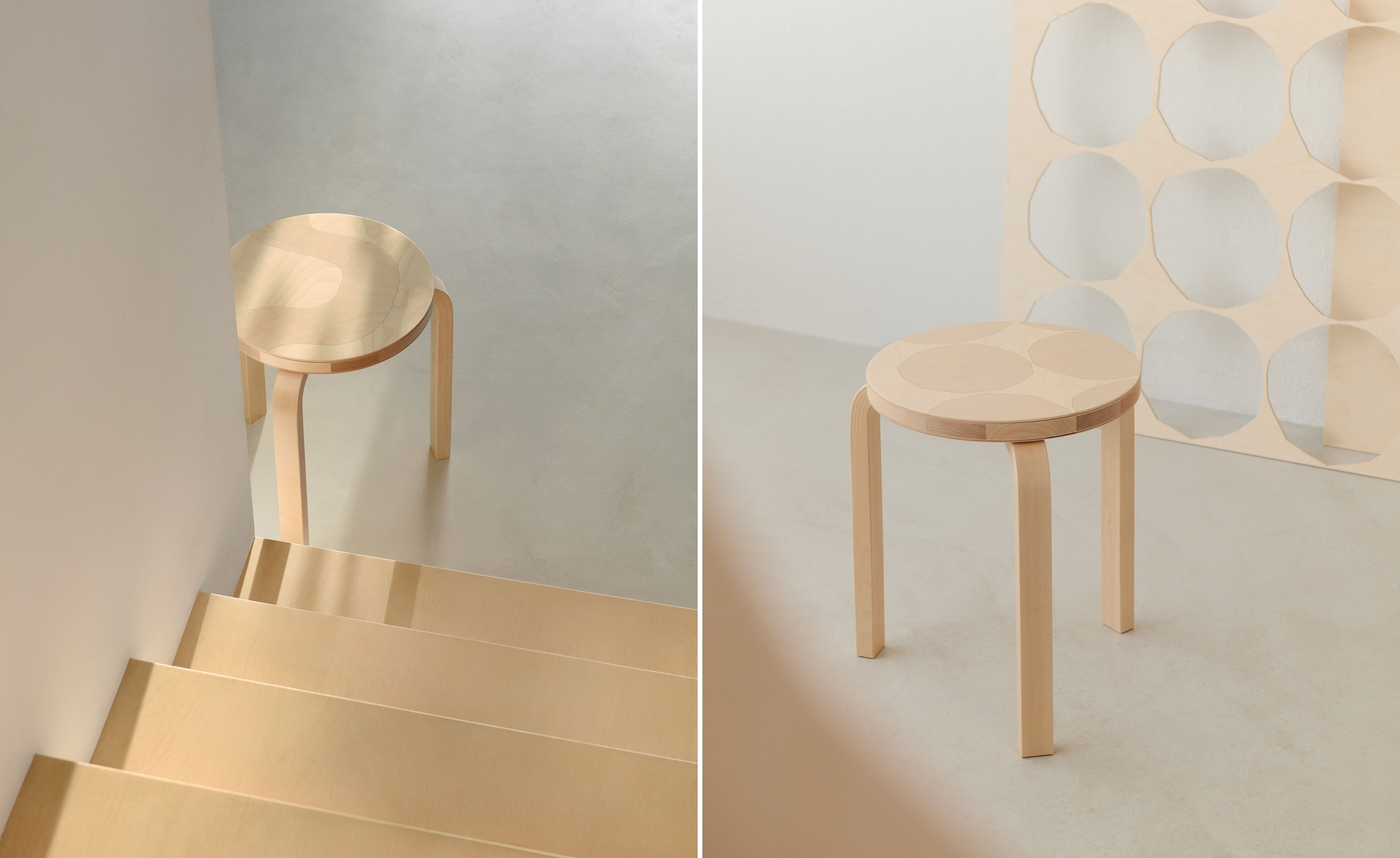 Artek + Marimekko Stool 60
