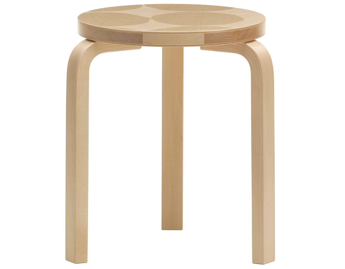 Artek + Marimekko Stool 60, kivet pattern