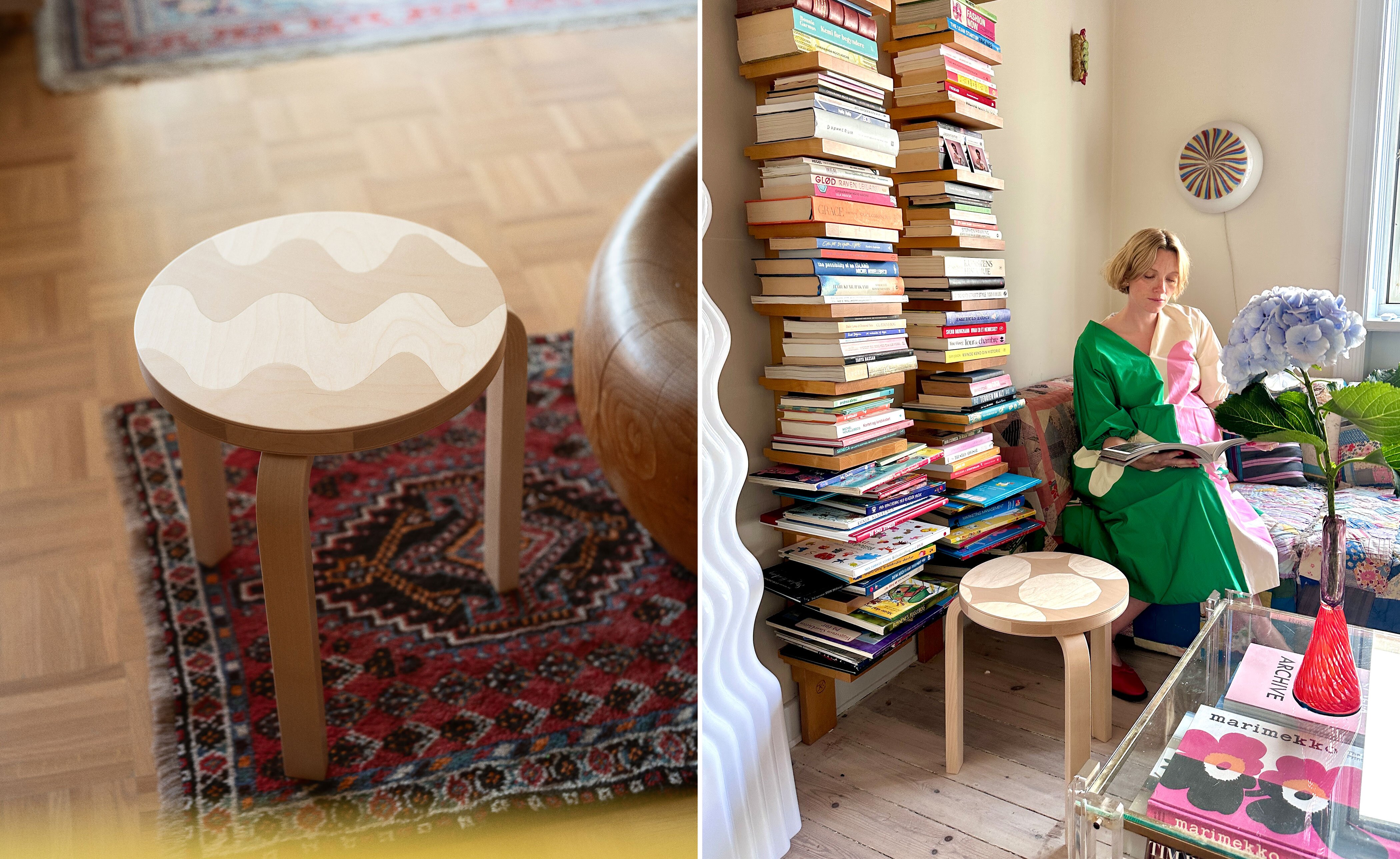 Artek + Marimekko Stool 60