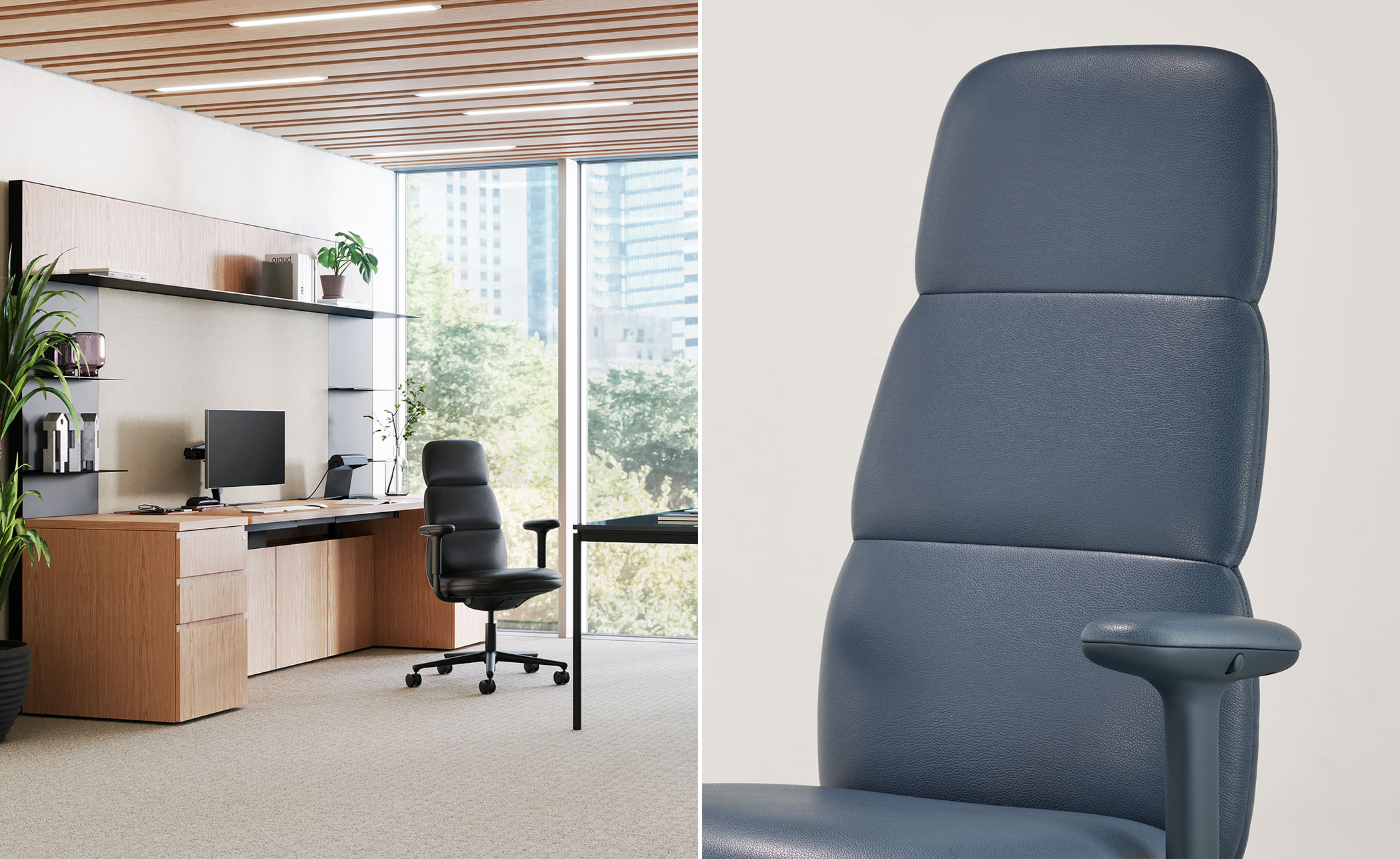 Asari High Back Task Chair
