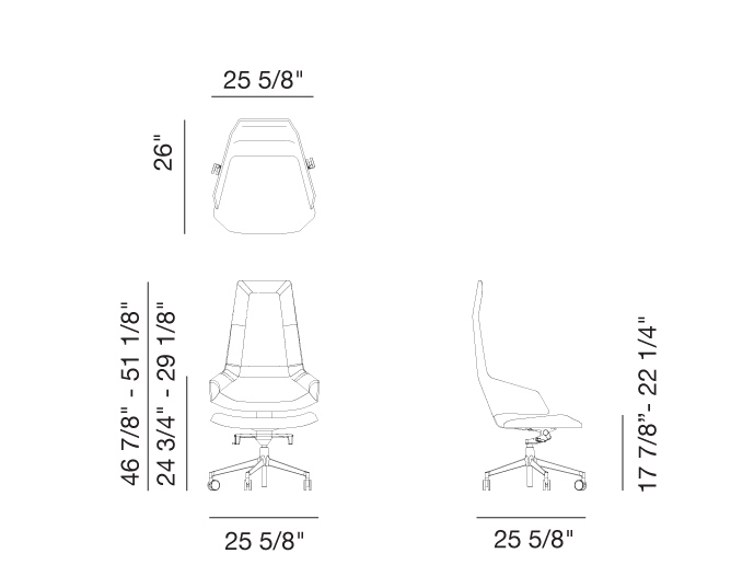 aston direction syncro task chair