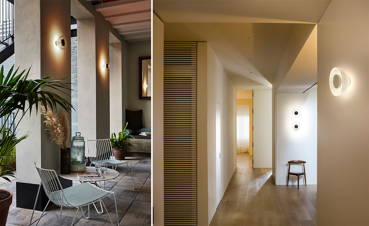 aura wall/ceiling lamp