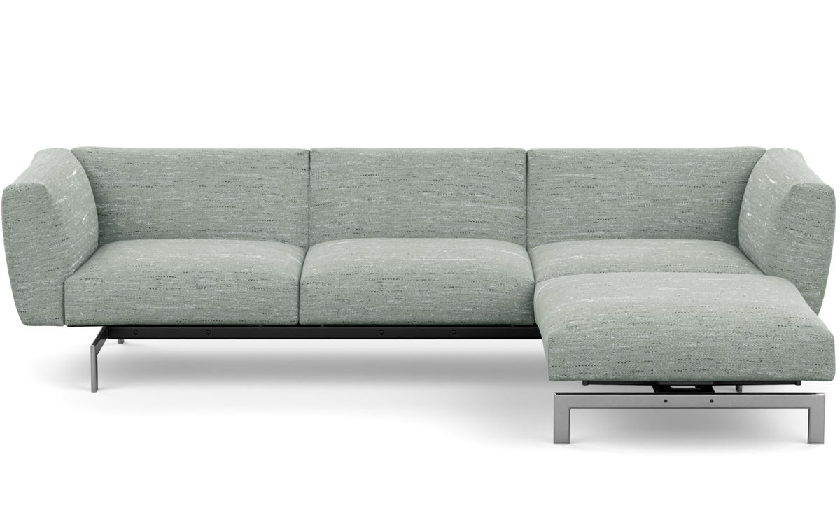 avio three seat sofa with ottoman